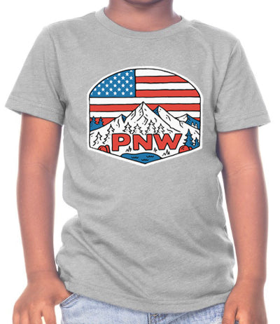 Kids "Patriotic PNW" T-Shirt