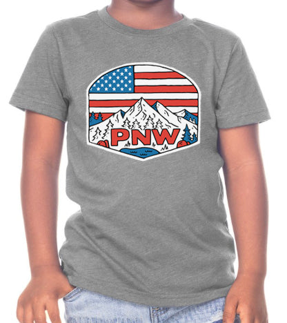 Kids "Patriotic PNW" T-Shirt