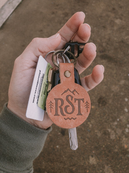 RST Leather Keychain